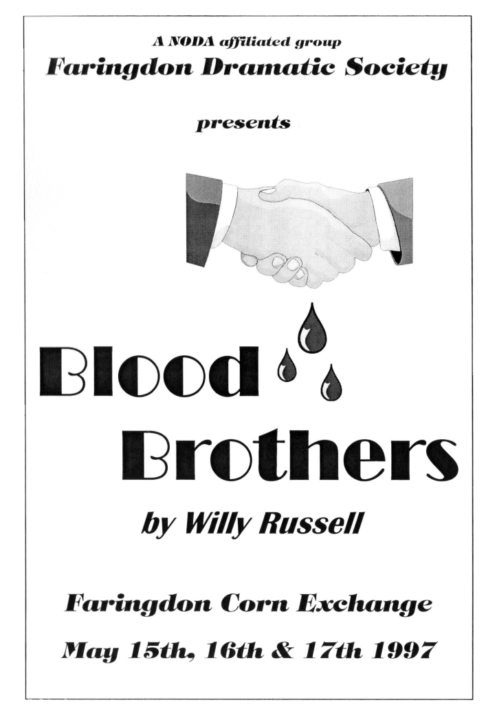 Blood Brothers 1997 Faringdon Dramatic Society (FDS)