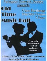FDS - Old Time Music Hall poster